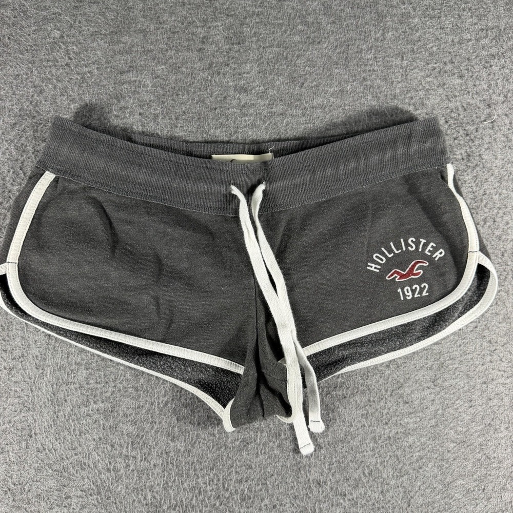 Hollister Micro Mini Low Rise Sweat Shorts Size Large Y2K Vintage Booty Shorts